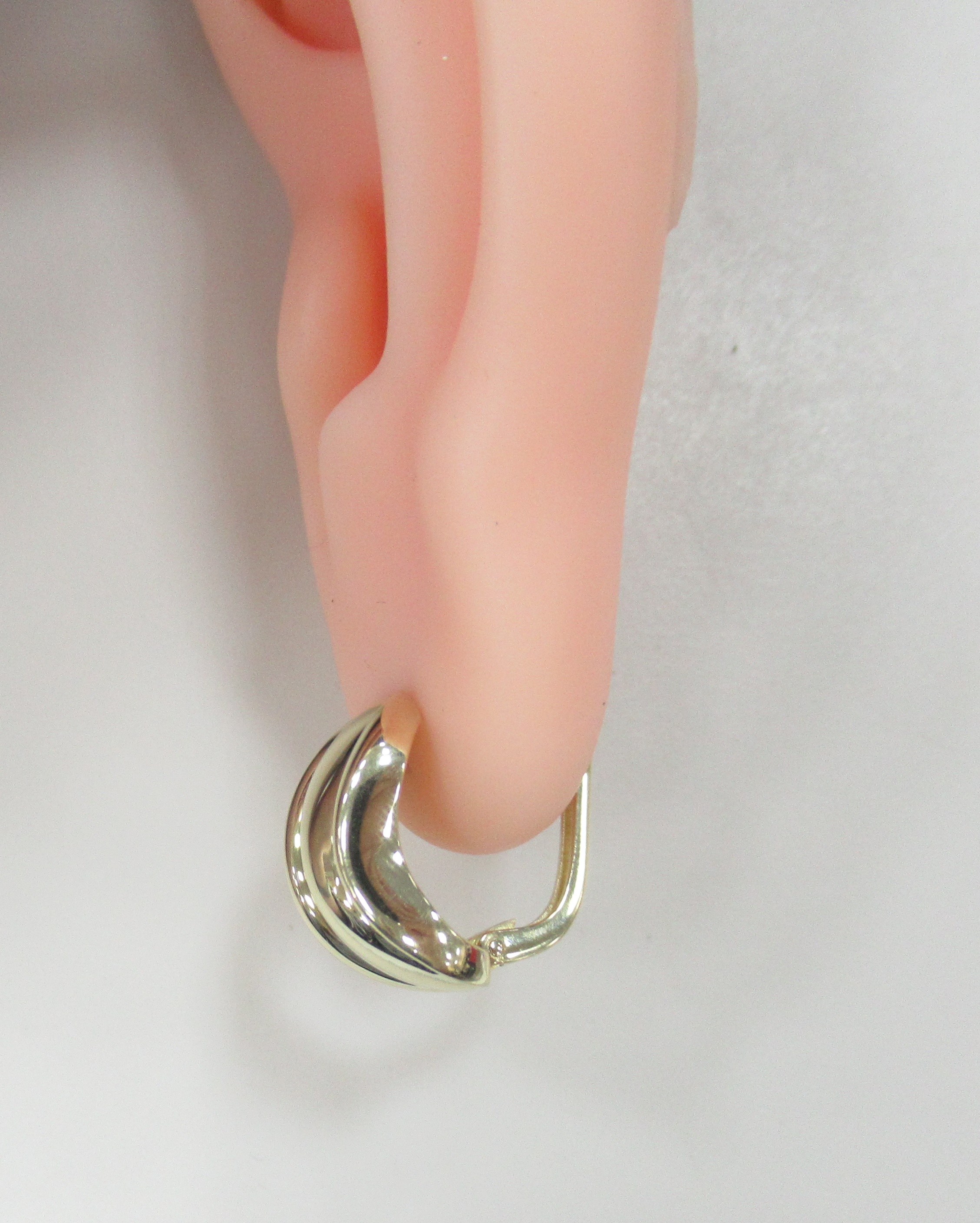 Серьги из желтого золота